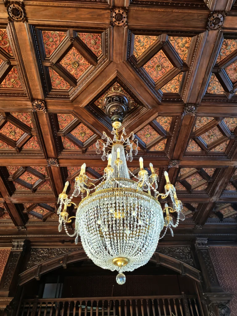 château du domaine saint françois d'assise détail sur plafont 3